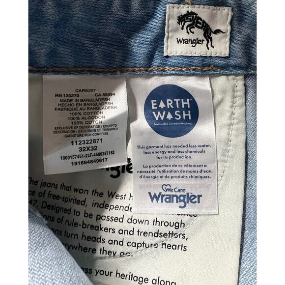 Free People Wrangler Bonnie Loose Flare Size 32/32 - Picture 10 of 11
